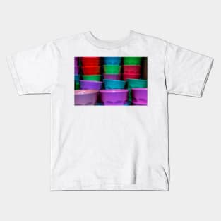 Plastic Coloured Cups Kids T-Shirt